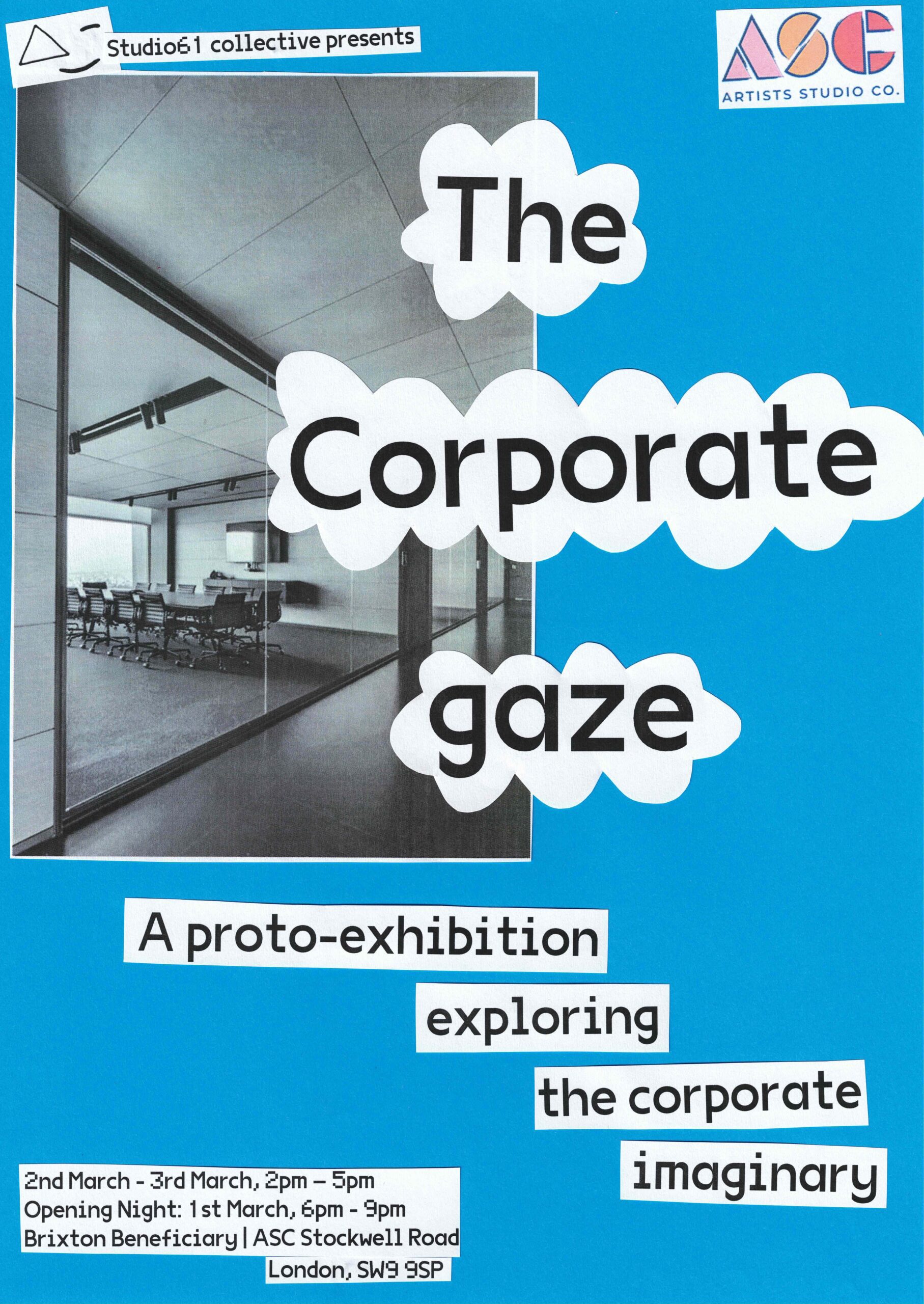 The Corporate Gaze Brixton Beneficiary ASC