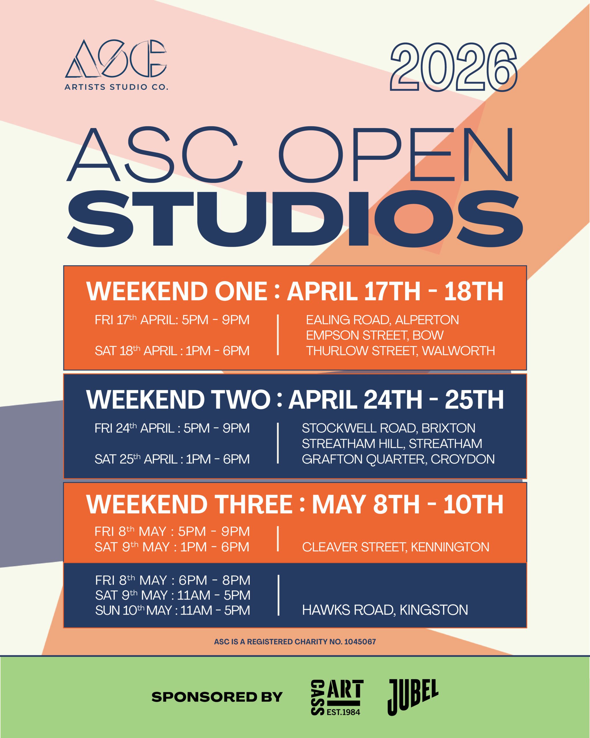 ASC Open Studios 2026 | ASC
